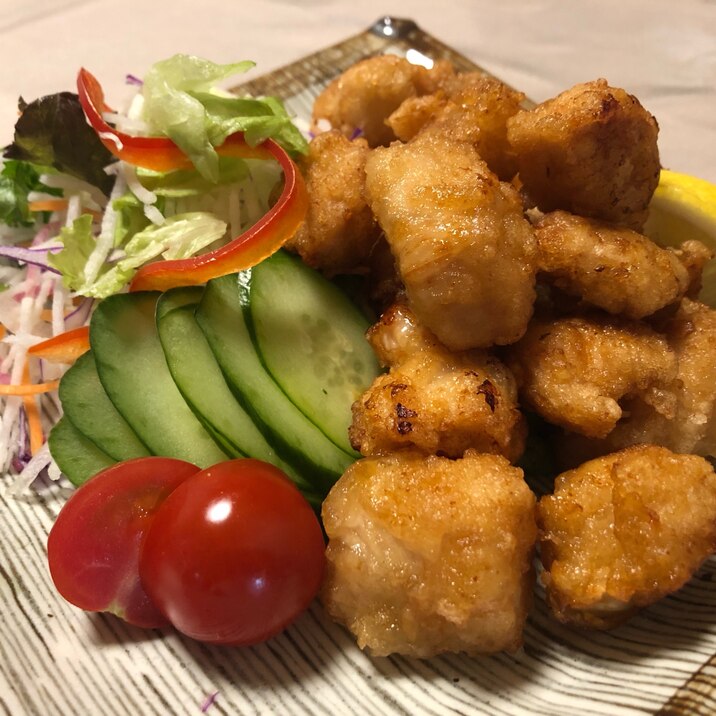 お弁当にも!裏技でジューシーな★鶏の唐揚げ★